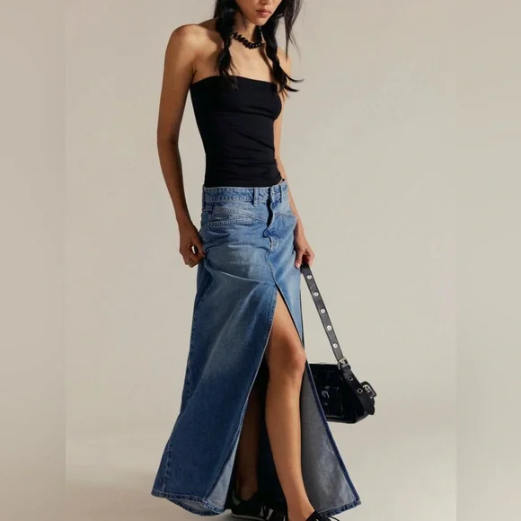 Free People Skirts Free People Come As You Are Maxi Skirt